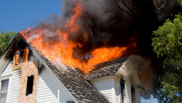 roof fire