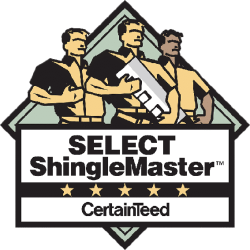Selectlogo | two rivers roofing, inc logo for certanteed select shinglemaster